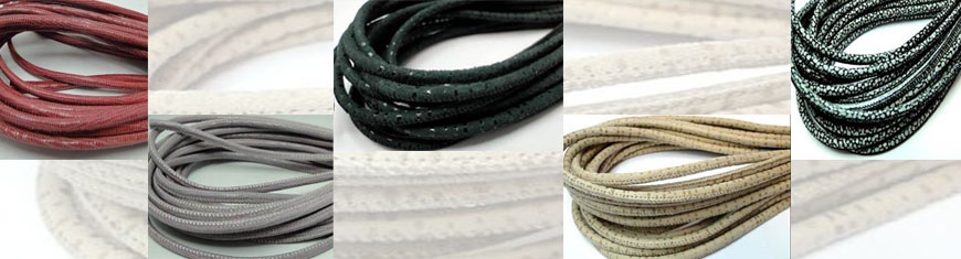Buy Leather Cord Nappa Leather Round Stitched Nappa Leather 4mm Round Lizard Leather at wholesale prices Buy Leather Cord Nappa Leather Round Stitched Nappa Leather 4mm Round Lizard Leather at wholesale prices