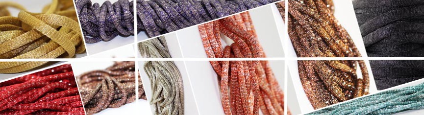 Buy Kralenkoord en PU-Koorden  Macrame draad - Mesh Holle gebreide kettingen - 3mm  at wholesale prices