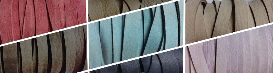 Buy Cordons en Cuir Plats Nubuck 3mm at wholesale prices Buy Cordons en Cuir Plats Nubuck 3mm at wholesale prices