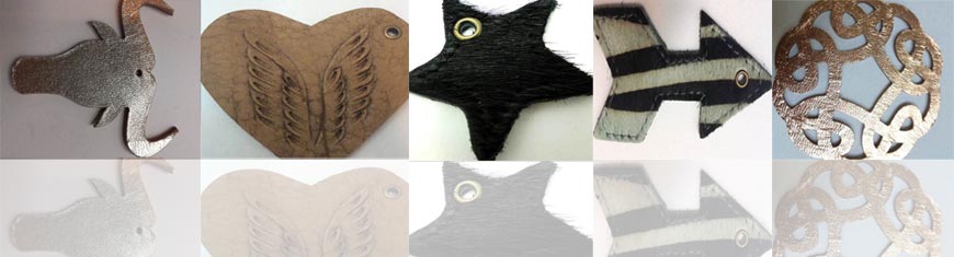 Buy Leather Accessories  Leather Embellishments Star Shapes   at wholesale prices
