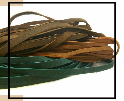 Buy Leather Cord Flat Leather Thick Flat Leather Straps   at wholesale prices
