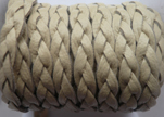 15mm-Flat Braided-Ivory