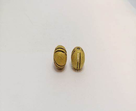 Gold Shinny beads - 16001