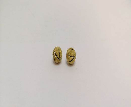 Gold Shinny beads - 16008