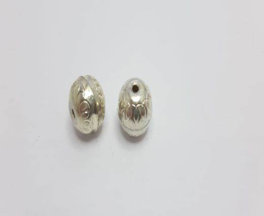Silver Shinny beads - 17012