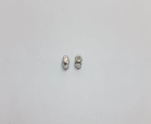 Silver Shinny beads - 17019