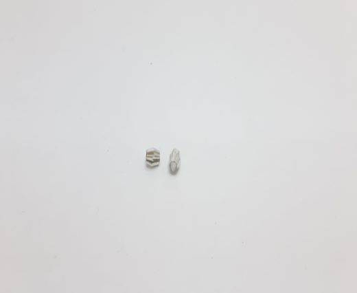 Silver Shinny beads - 17024