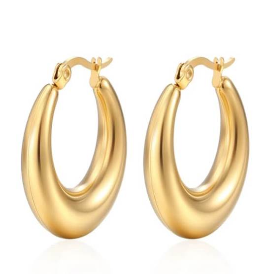 Stainless Steel Earnings - SSEAR-PVD Gold plated