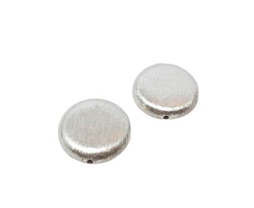 Silver plated Brush Beads - 3037