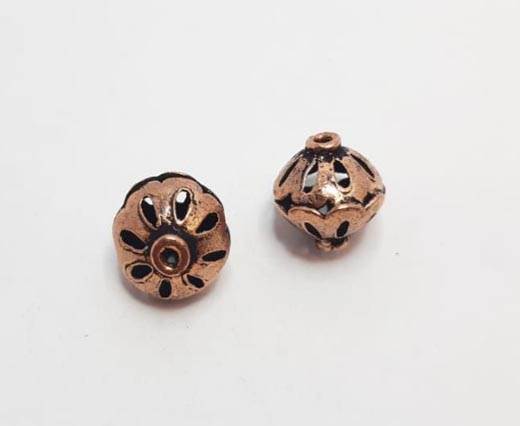 Antique Copper beads - 32002
