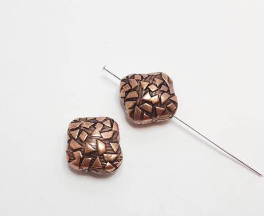 Antique Copper beads - 32007