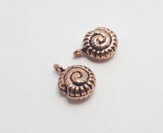Antique Copper beads - 32015