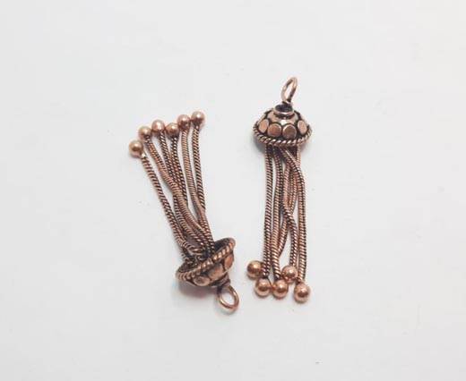 Antique Copper beads - 32016