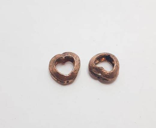 Antique Copper beads - 32018