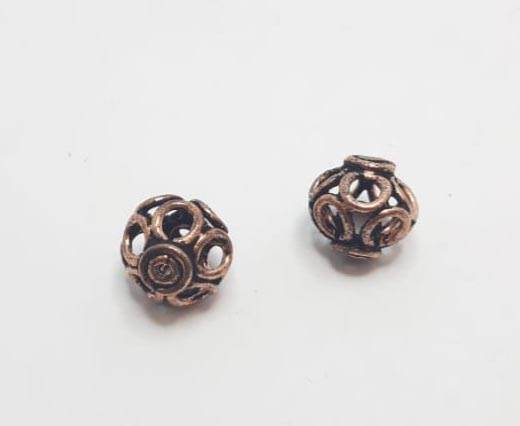 Antique Copper beads - 32020