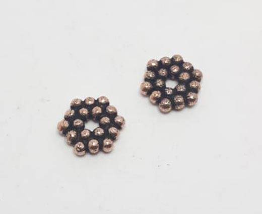 Antique Copper beads - 32025