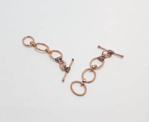 Antique Copper beads - 32027