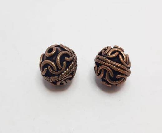 Antique Copper beads - 32031