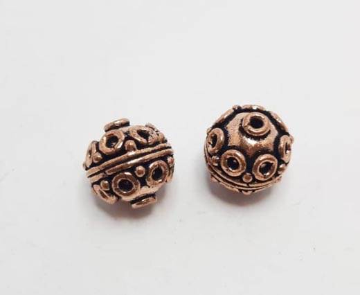 Antique Copper beads - 32032