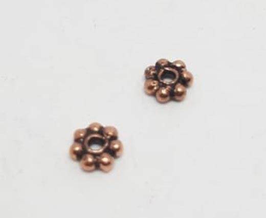 Antique Copper beads - 32044