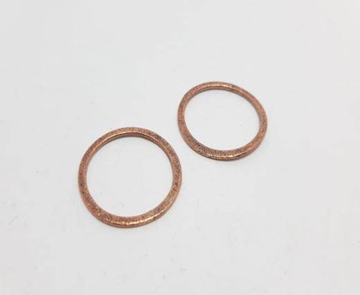 Antique Copper beads - 32045