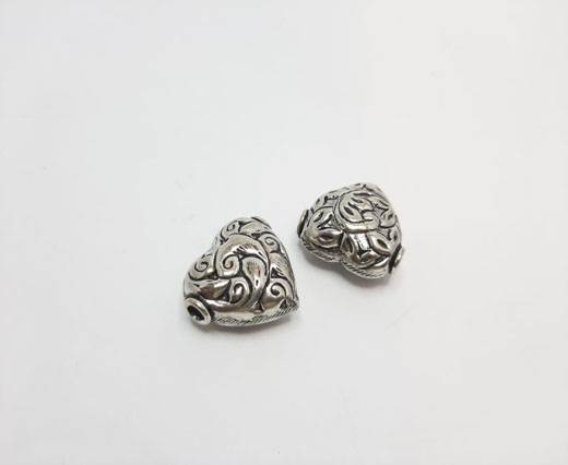 Antique Silver Plated beads - 44001