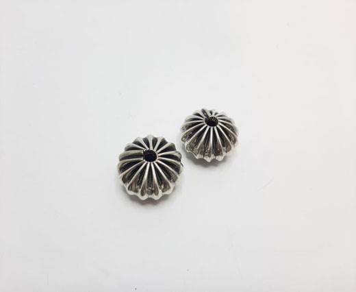 Antique Silver Plated beads - 44003