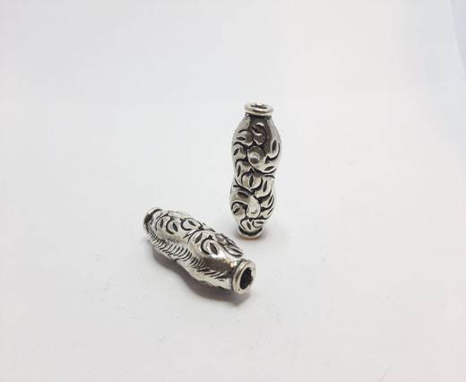 Antique Silver Plated beads - 44017
