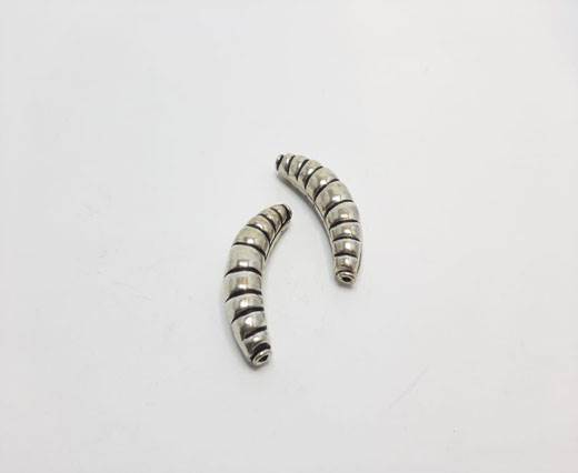 Antique Silver Plated beads - 44019