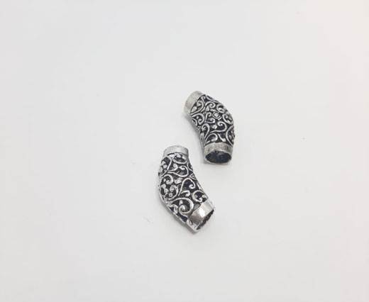 Antique Silver Plated beads - 44025
