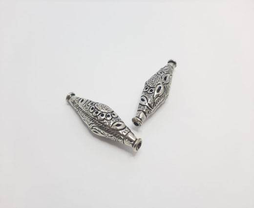 Antique Silver Plated beads - 44030