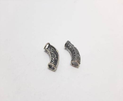 Antique Silver Plated beads - 44041