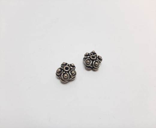Antique Silver Plated beads - 44047