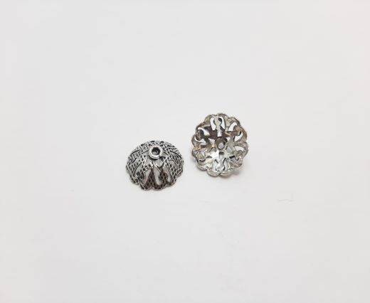 Antique Silver Plated beads - 44104
