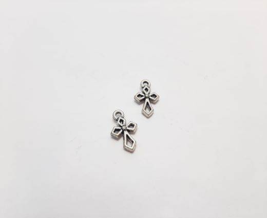 Antique Silver Plated beads - 44111