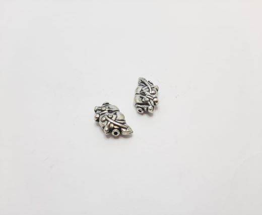 Antique Silver Plated beads - 44112