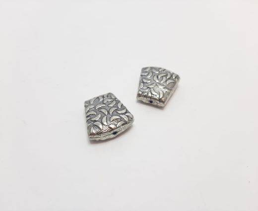 Antique Silver Plated beads - 44118