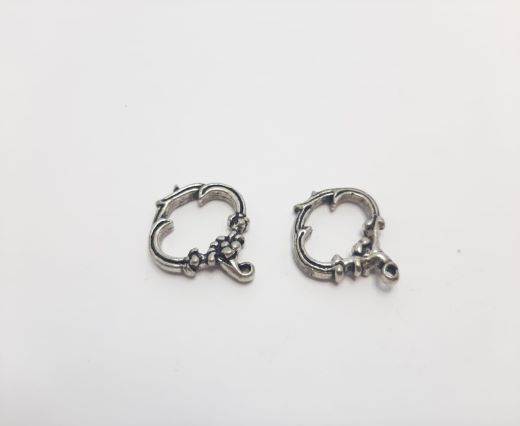 Antique Silver Plated beads - 44150
