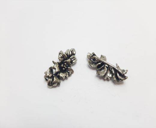 Antique Silver Plated beads - 44154