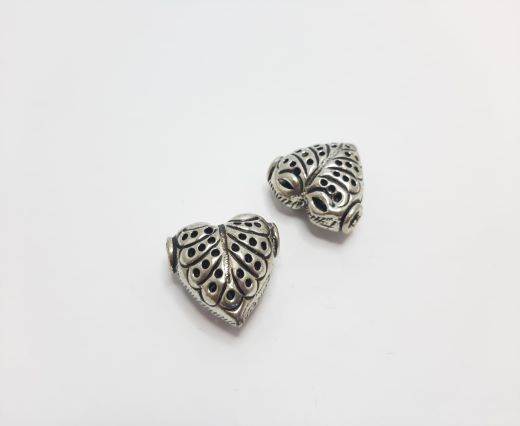 Antique Silver Plated beads - 44164