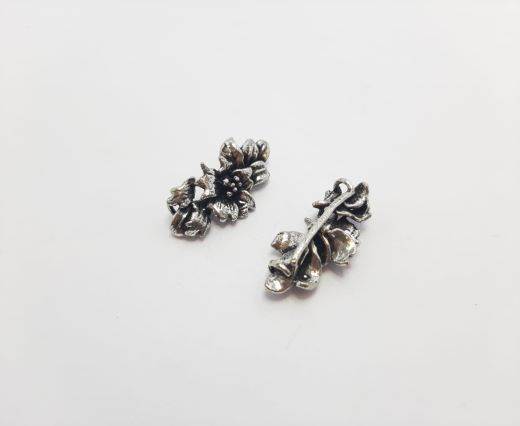 Antique Silver Plated beads - 44180