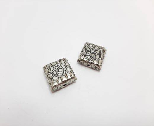 Antique Silver Plated beads - 44190