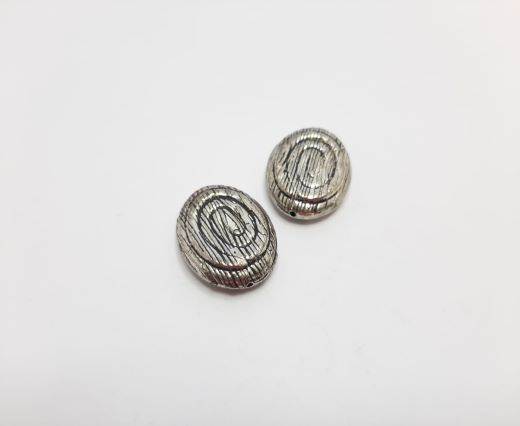 Antique Silver Plated beads - 44195