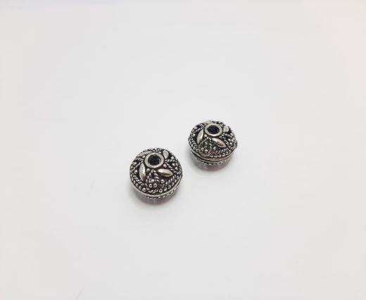 Antique Silver Plated beads - 44209