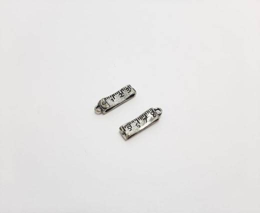 Antique Silver Plated beads - 44213