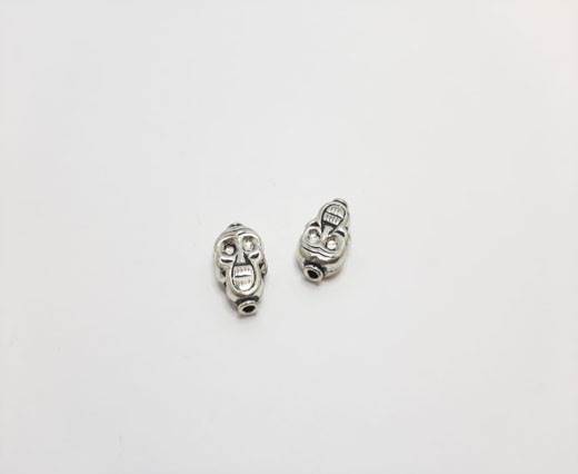 Antique Silver Plated beads - 44218