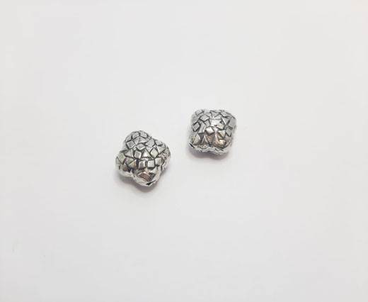 Antique Silver Plated beads - 44223