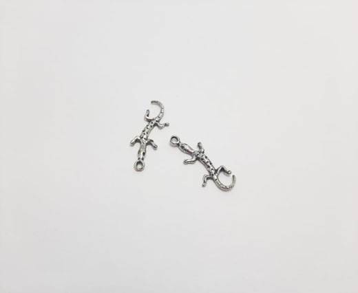 Antique Silver Plated beads - 44228