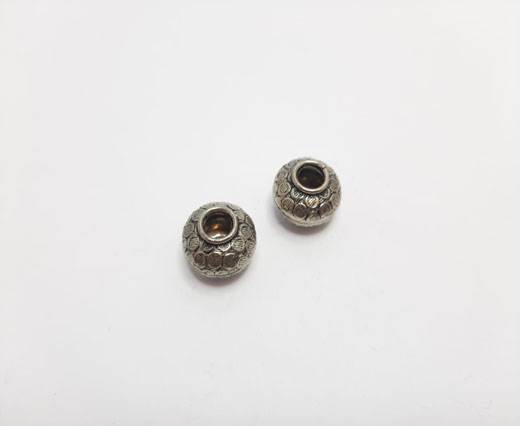 Antique Silver Plated beads - 44229