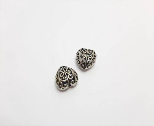 Antique Silver Plated beads - 44231